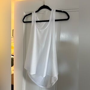 CALIA by Carrie Underwood White Tank Top with Twist Back